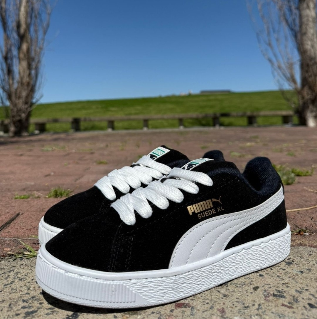 Puma Suede XL Negra/Blanca