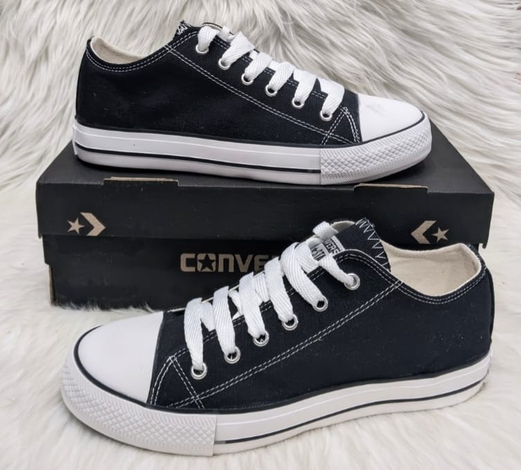 Converse All Star Negra Baja