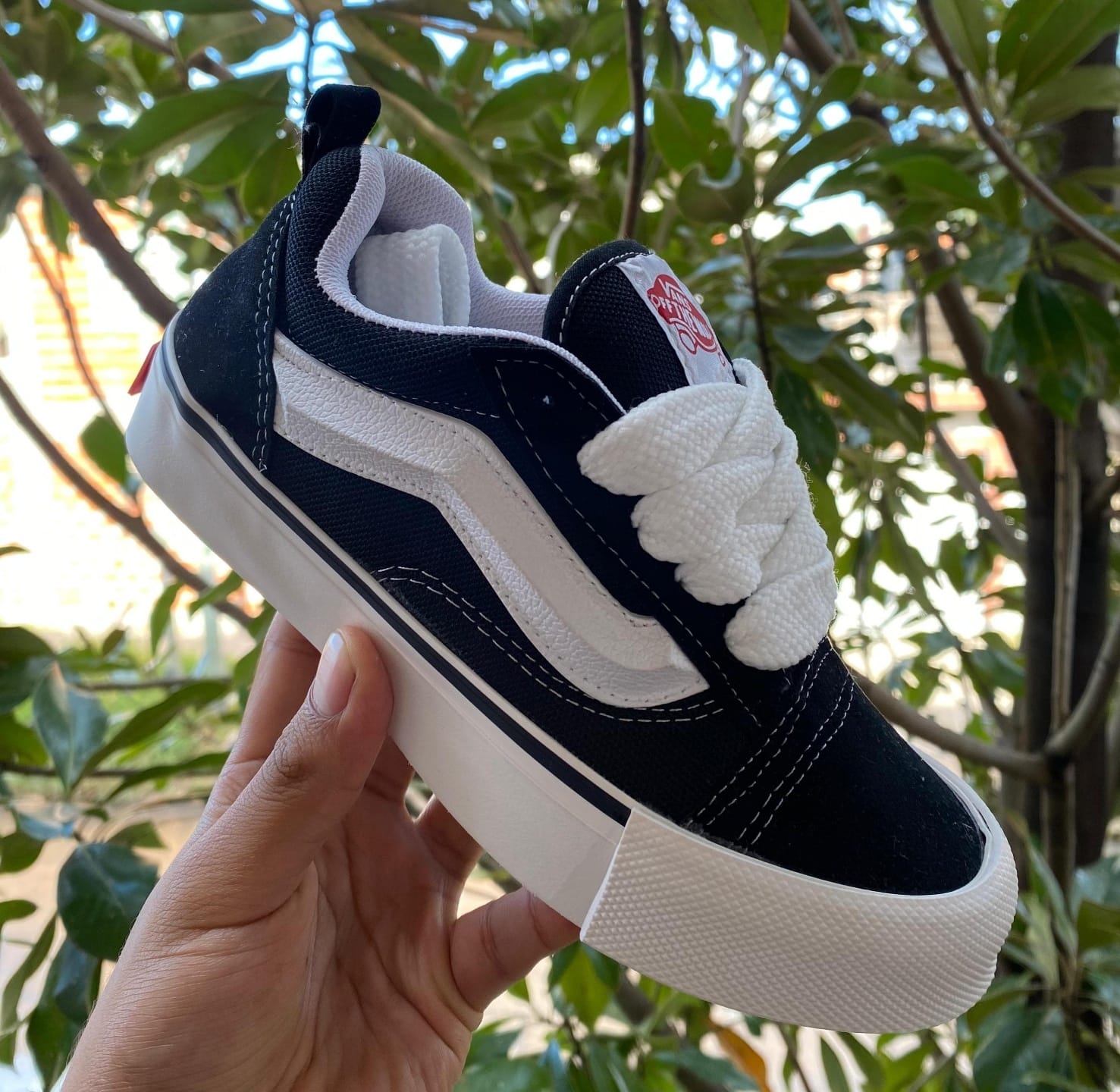 Vans Knu Negro/Blanco Infantil