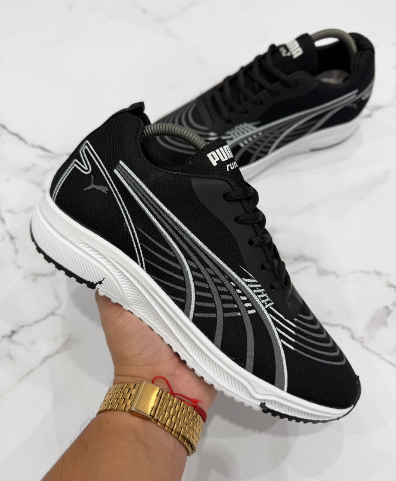 Puma Run Negra/Blanca