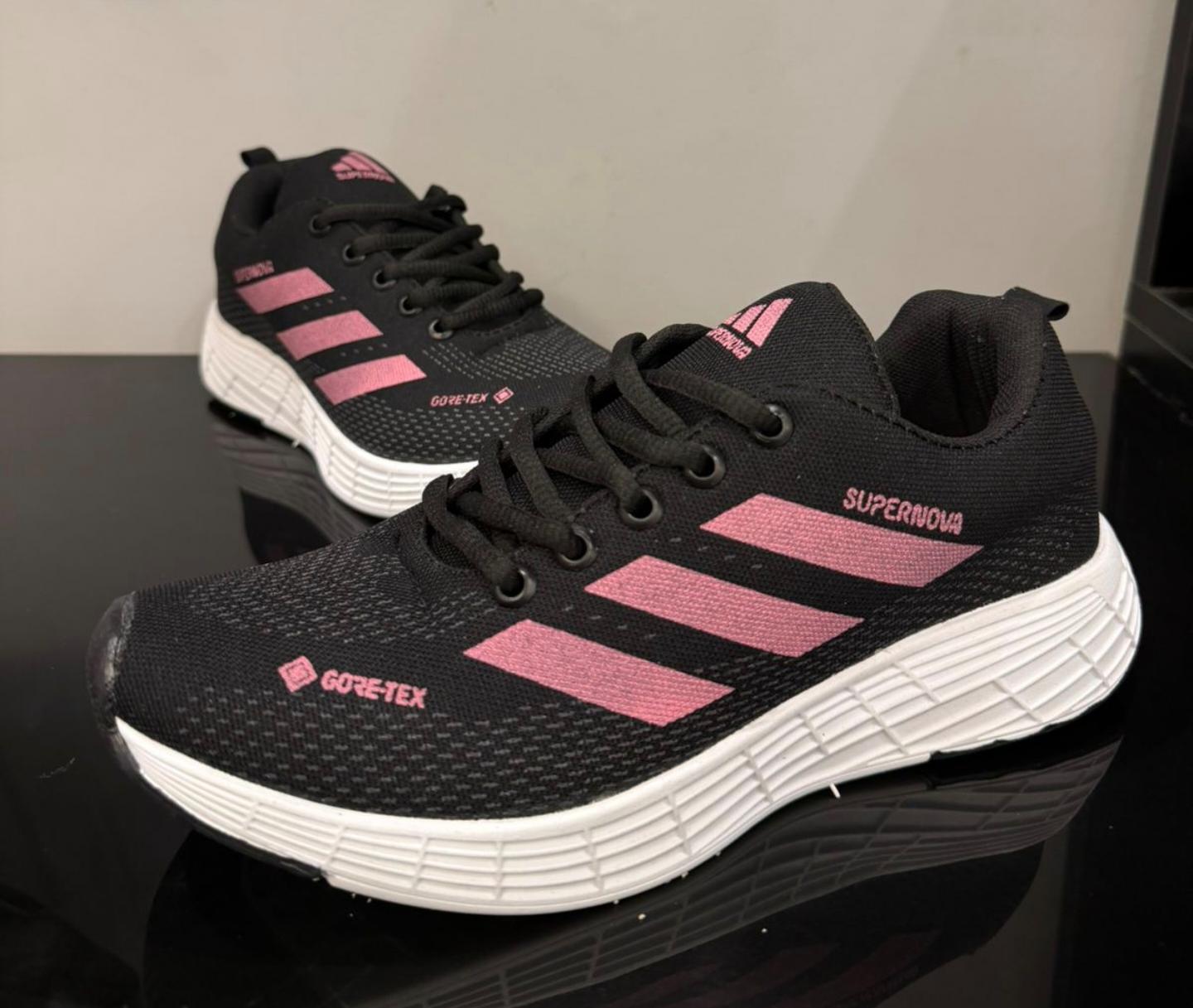 Adidas Supernova Negro/Rosa